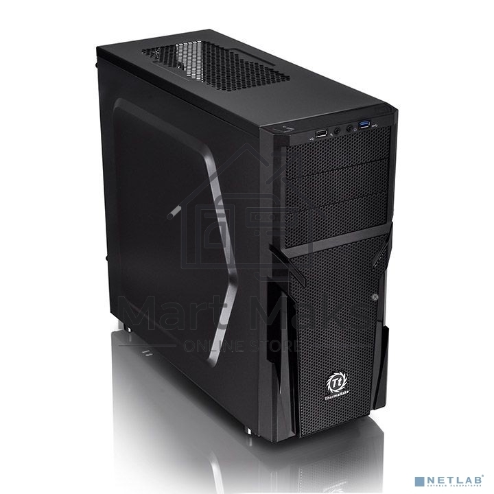 Компьютерный корпус Thermaltake Versa H21 черный без БП ATX 2x120mm 1xUSB2.0 1xUSB3.0 audio bott PSU