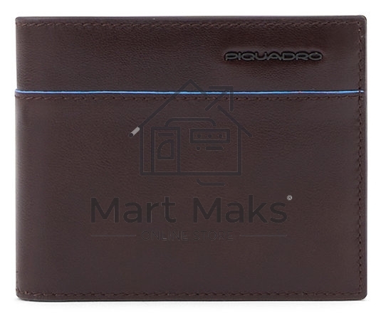 Кошелек мужской Piquadro Blue Square Revamp PU4188B2VR/MO, натур.кожа, коричневый