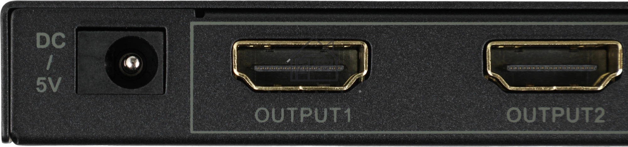 Сплиттер аудио-видео Premier 5-872-8V2 HDMI (f)/8xHDMI (f) черный