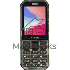 Мобильный телефон Xenium X300 зеленый камуфляж