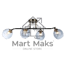 Подвесной светильник TR303011/4 SB/BK/SM  бронза/черный/дымчатый E27/4 max 40W 780*350*240