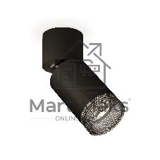 Светильник Ambrella Light XM6313061 SBK/BK/BK черный песок/черный/тонированный MR16 GU5.3 (A2221, C6313, N6151)