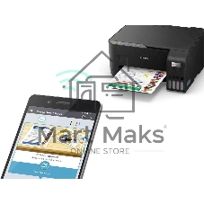 МФУ струйное Epson L3250 (C11CJ67412/C11CJ67418/C11CJ67405/C11CJ67408/C11CJ67503/C11CJ67508/C11CJ67523/C11CJ67525), A4, цветное, печ. до 33 стр/мин. (ч/б) до 15 стр/мин. (цвет), скан. до 11 стр/мин. (ч/б) 28 стр/мин. (цвет), 1440 x 5760 dpi (печать) 1200x2400dpi (скан.), USB, Wi-Fi