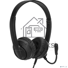 Гарнитура Oklick HS-M500 чёрный, проводная, USB