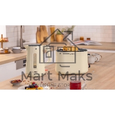 Чайник электрический Bosch TWK1M127 бежевый, 1.7 л, 2400 Вт
