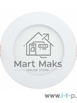 Светильник Iek LDVO0-1606-1-12-6500-K01 ДВО 1606 белый круг LED 12Вт 6500К IP20 алюм. корпус, диам 170 мм