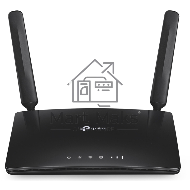Маршрутизатор беспроводной TP-Link SOHO Archer MR200 (MR200) 10/100BASE-TX/4G черный