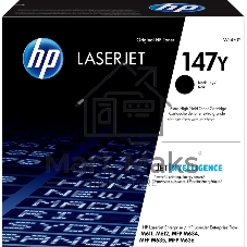 Картридж лазерный HP 147Y W1470Y черный (42000 стр.) для HP LaserJet M610dn