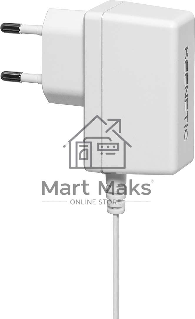 Адаптер питания KEENETIC/ Keenetic PA10 (KPS-1210) Адаптер питания от сети 100–240 В, постоянное выходное напряжение 12 V с током до 1,0 A, для Keenetic c напряжением питания 9 или 12 В и током до 1.0 А