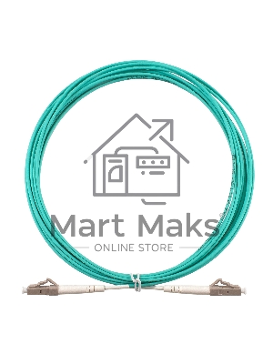 Патч-корд волоконно-оптический ExeGate FC-S-503-LC-LC-5M-LSZH (Шнур ВО MM 50/125 (OM3), LC/UPC-LC/UPC, Simplex, LSZH, 5м)