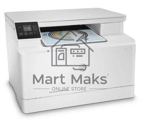 МФУ лазерный HP Color LaserJet Pro MFP M182n (7KW54A), A4, цветной, печ. до 16 стр/мин., 600 x 600 dpi (печать) 1200x1200dpi (скан.), USB, RJ-45, Air Print, Mopria