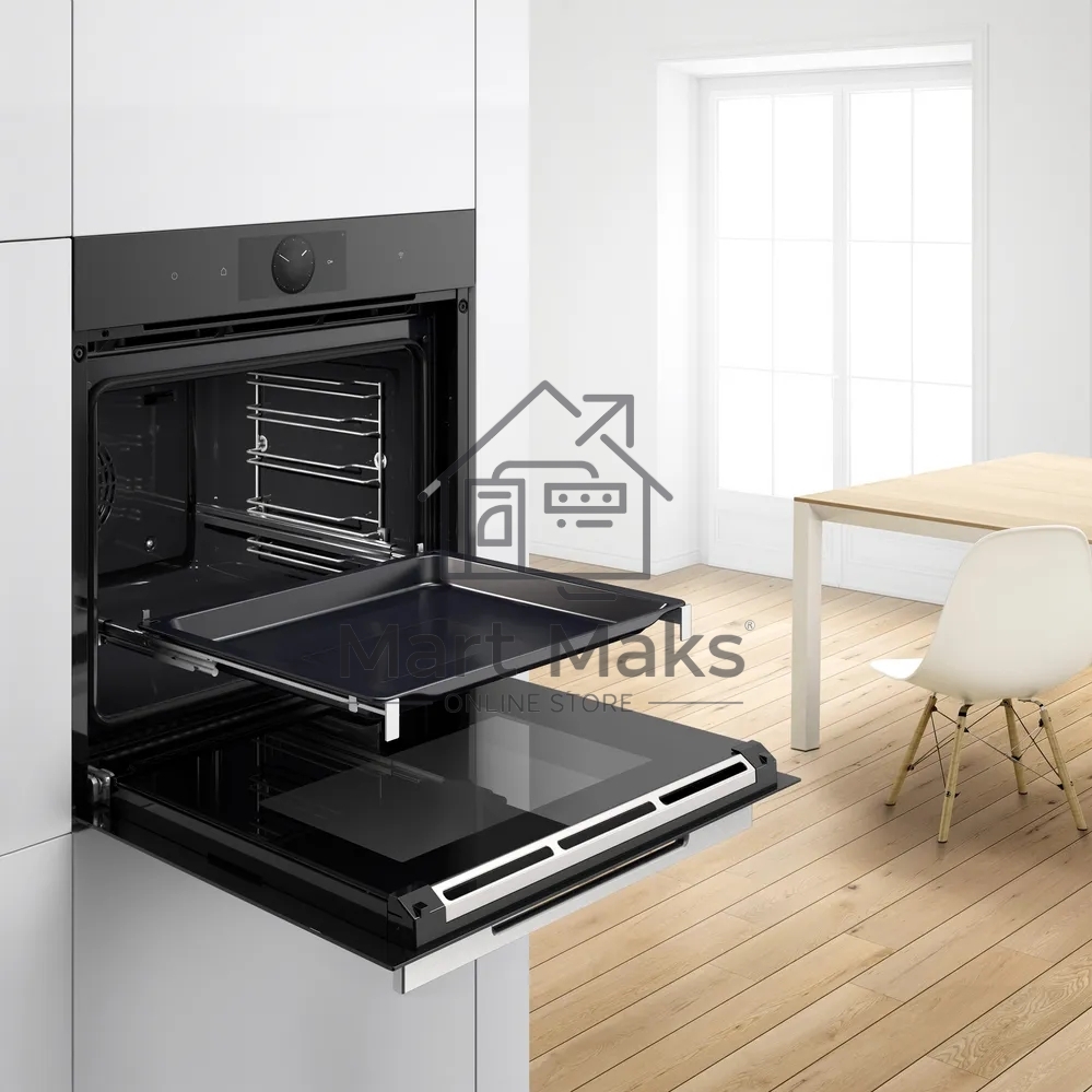 Телескопические направляющие Bosch HEZ638000, полновыдвижные для духовок 8 серии без пиролиза и пара