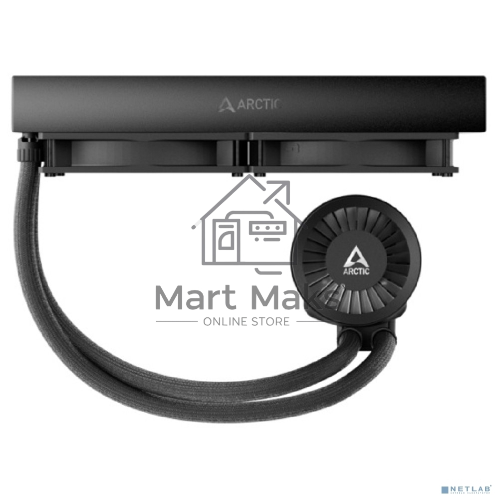 Жидкостная система охлаждения Arctic Cooling Arctic Liquid Freezer III-280 ACFRE00135A черный 140мм алюминий+медь 1700rpm 4-pin 250W