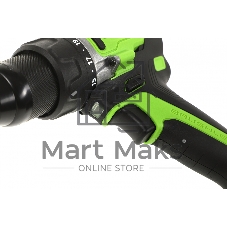 Дрель-шуруповерт GREENWORKS GD24DD90, 24 В, 0 Ач, 90 Нм, бесщеточный, ударный