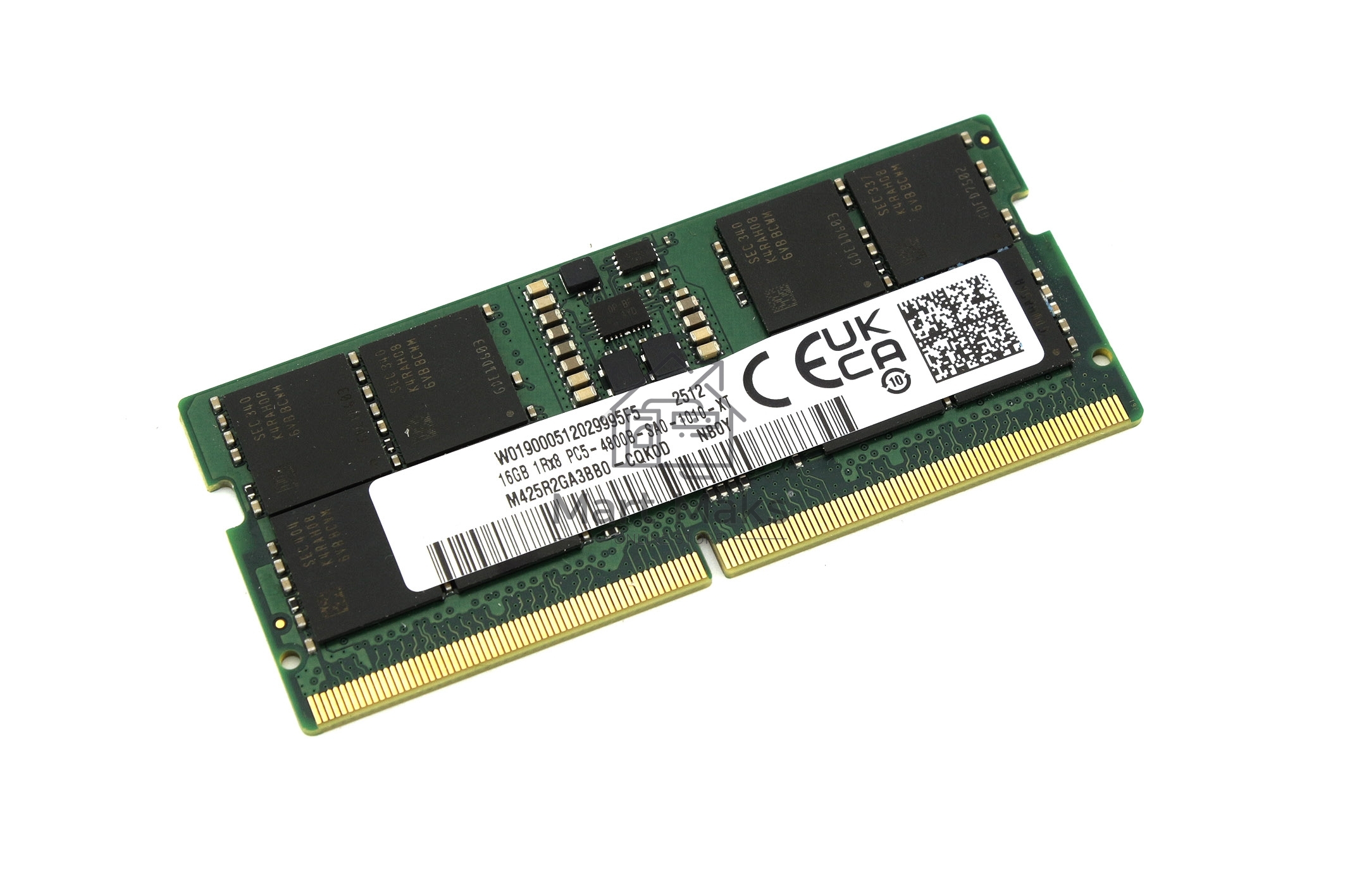 Оперативная память Samsung SODIMM DDR5 16Gb 4800 MHz PC5-38400
