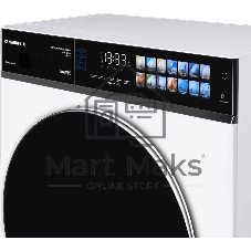 Стиральная машина Maunfeld MFWD12107ISTWH06 белый, загрузка фронтальная 10 кг, 1200 об/мин, класс A