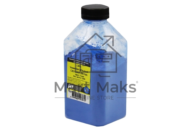 Тонер Hi-Black Универсальный для Oki С831dn/C861dn, C, 220 г, банка