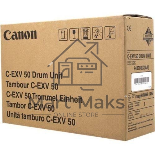 Барабан Canon C-EXV50 Drum Unit (9437B002AA 000), Black черный, 35500 стр, для IR1435/1435i/1435iF