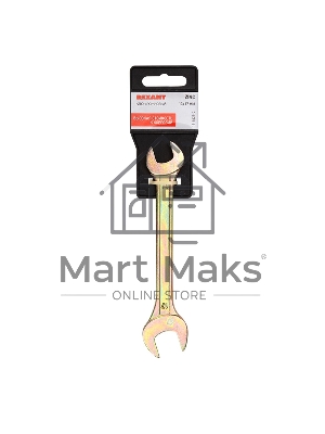 Ключ гаечный рожковый REXANT 13х17 мм, желтый цинк