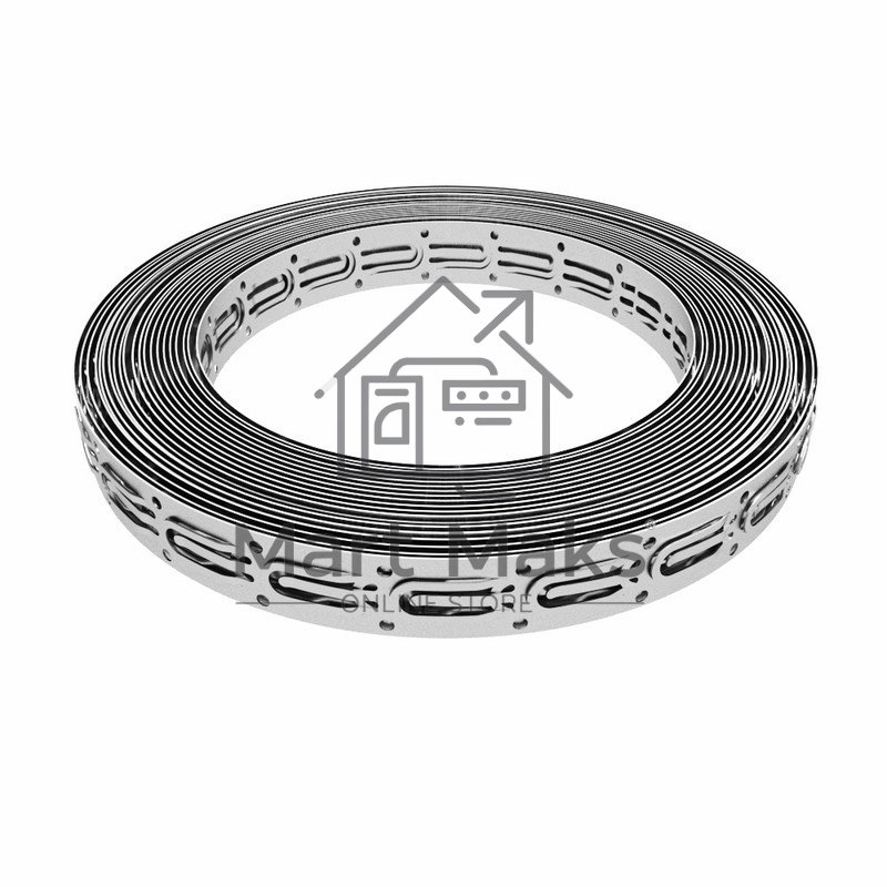 Монтажная перфорированная лента для теплого пола 20х0,55 мм (20 м)