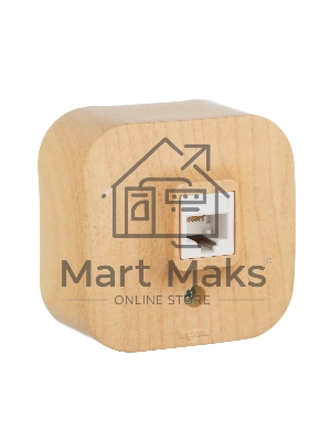 Розетка RJ 11 дерево