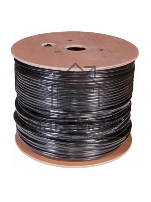 Кабель сетевой Buro BU-CCA-050-FTP-OUTDOOR FTP 4 пары solid 0.5мм CCA 305м черный