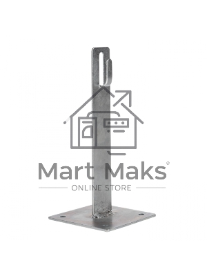 Держатель кровельный с подставкой h100/65 мм CZ PROxima EKF lp-d2106-cz