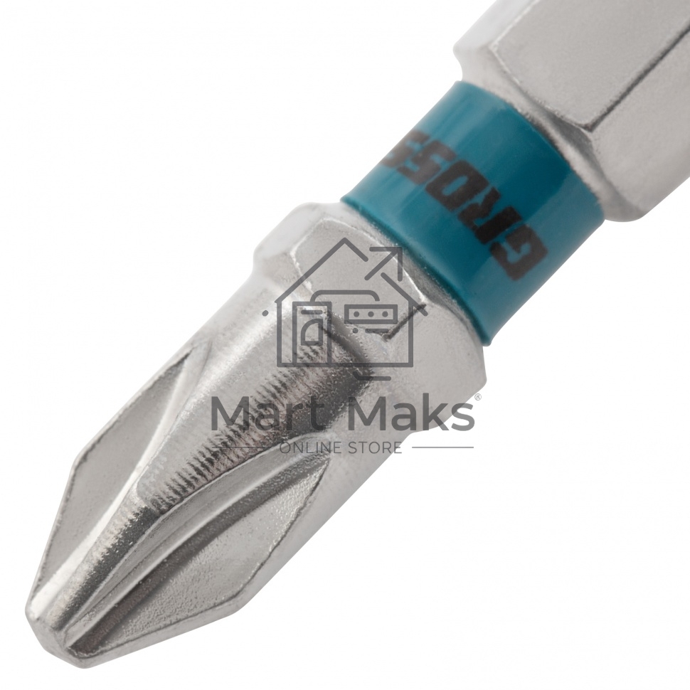 Набор бит GROSS 11357ph2х50 сталь s2 2шт