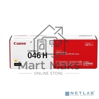 Картридж лазерный Canon 046Y H желтый для i-SENSYS MF732/734/735, LBP653/654 5000 страниц