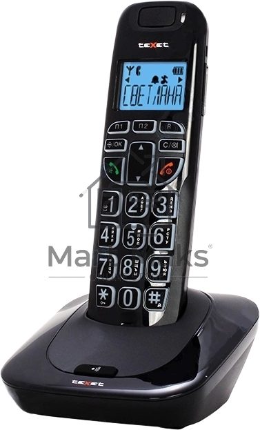 Радиотелефон teXet TX-D7505A черный