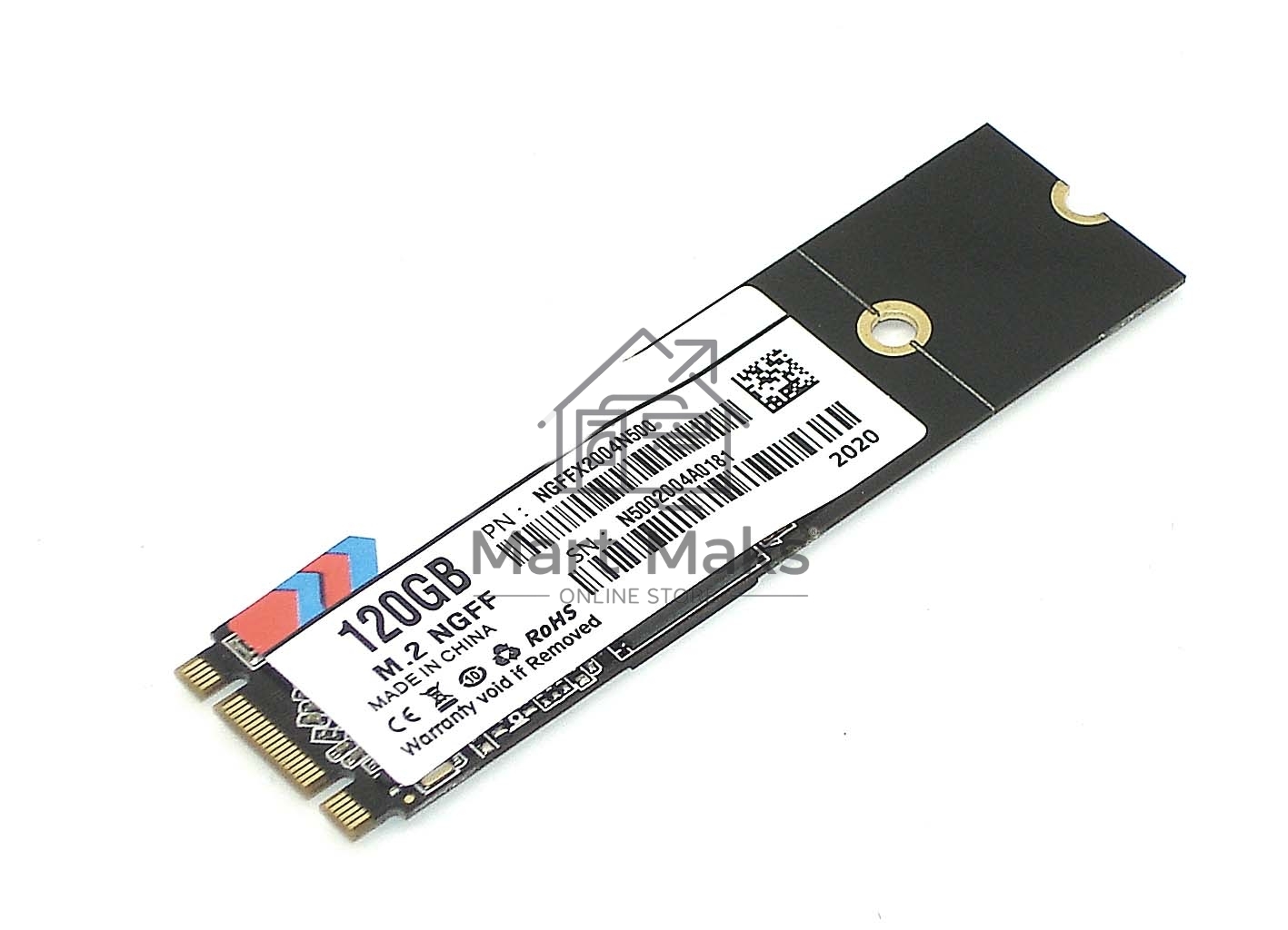 Накопитель SSD Txrui, 120GB, PCIe 3.0 x4, M.2 2280, R/W 2500/1700