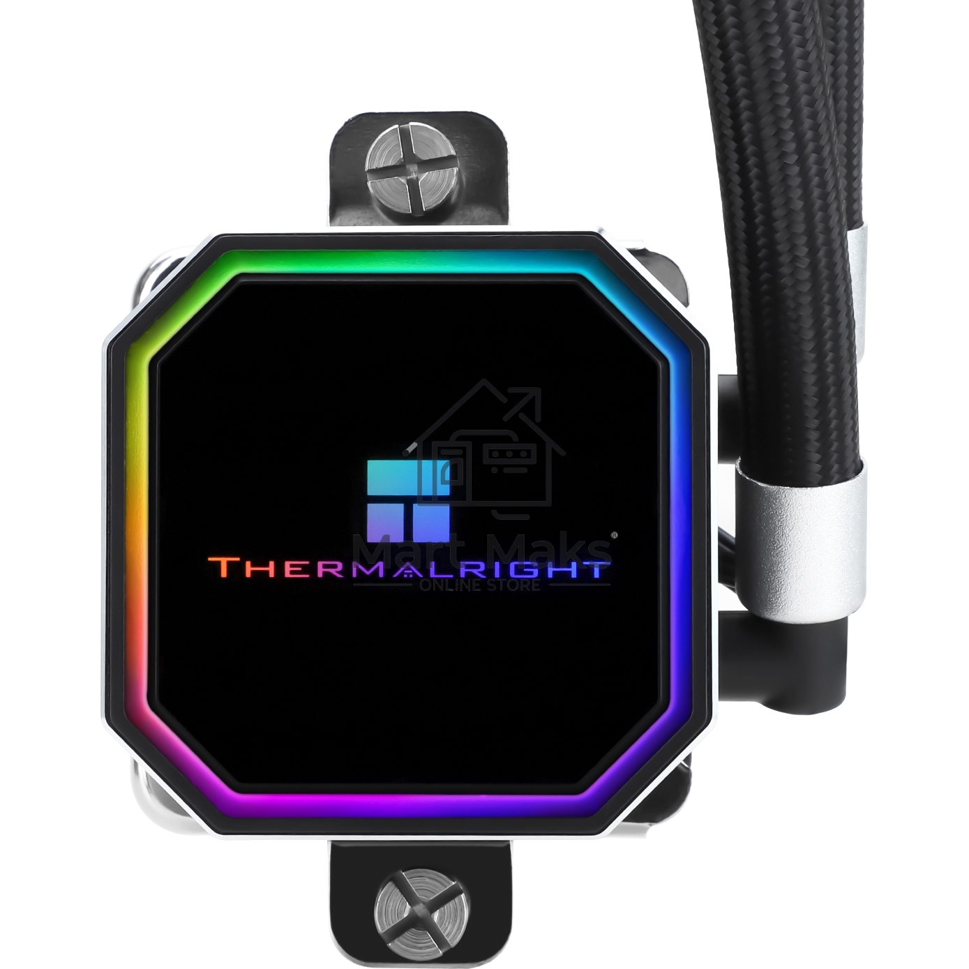 Система водяного охлаждения Thermalright Frozen Prism 360 ARGB Soc-AM5/AM4/1151/1200/2066/1700 черный 4-pin 27dB Al Ret (F-PRISM-360-BL-ARGB)