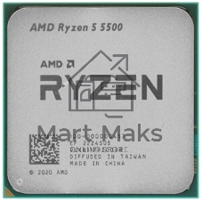 Процессор AMD Ryzen 5 5500 Soc-AM4 3.6GHz OEM