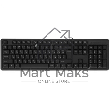 Комплект клавиатура+мышь A4Tech KK-3330S проводной, USB, 1200 DPI, чёрный