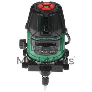 Лазерный построитель плоскостей RGK LP-64G дальность: 30/70 м, точность мм/м 1/5