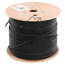 Кабель информационный Lanmaster TWT-6UTP-UNV кат.6 UTP 4 пары 23AWG LSZH универсальный 305м черный