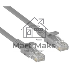 Патч-корд ExeGate UTP-RJ45-RJ45-C6-0,5M-GN, UTP, cat.6, 0,5м, зеленый