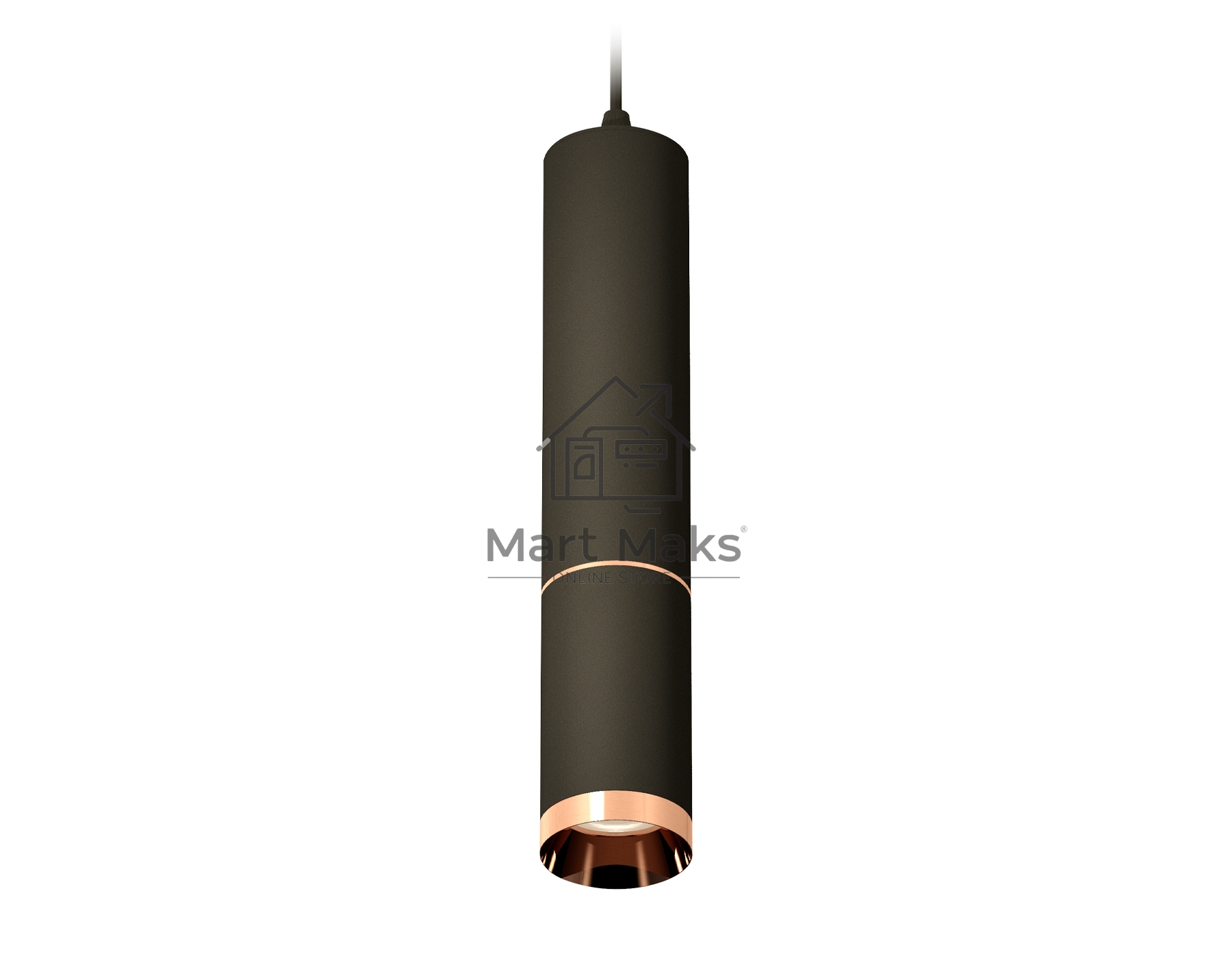 Светильник Ambrella Light XP6323030 SBK/PPG черный песок/золото розовое полированное MR16 GU5.3