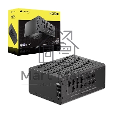 Блоки питания/ Power Supply Corsair HX1200i SHIFT, Model RPS0194, 1200W 80+ Platinum (ATX, 3.1, PCIe 5.1, Full modular, 1x24(20+4)pin, 1x12V-2x6, 2x4+4-pin CPU +12V (EPS), 8x4-pin Molex, 4x6+2-pin PCIe, 8xSATA3, 1xType-C, Active, 140x140mm, 150x200x86mm, APFC, Power cable-EU, black)