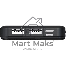 Портативный аккумулятор Buro BPF10A 10000mAh QC3.0/PD3.0 22.5W 2.1A 2xUSB-A/USB-C черный