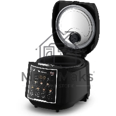 Мультиварка Moulinex MK736BF2 черный, 5 л, 750 Вт, кнопки, 7 программ