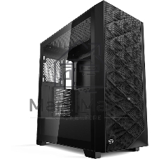 Компьютерный корпус PcCooler C3D510 BK ARGb черный без БП ATX 3x120мм 2xUSB3.0 1xUSB3.1 audio bott PSU