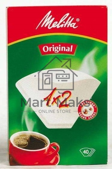 Фильтры для кофе Filtero №2/40, для кофеварок капельного типа, бумажные, 40 шт