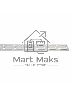 Монтажная перфорированная лента для теплого пола 20х0,55 мм (10 м)