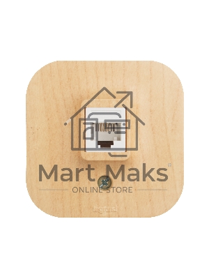 Розетка RJ 11 дерево