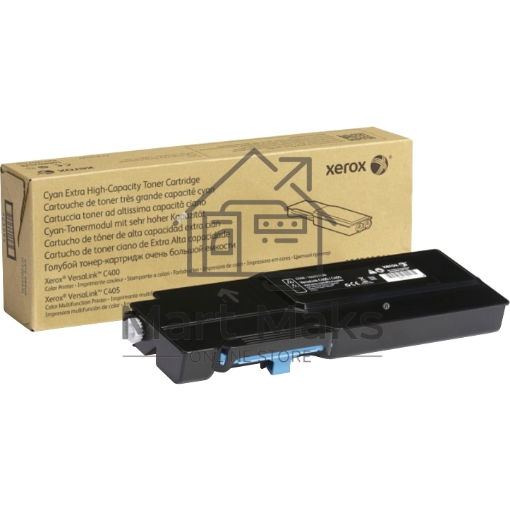 Картридж лазерный Xerox 106R03534 голубой для VersaLink C400/C405 8000 стр. (Channels)