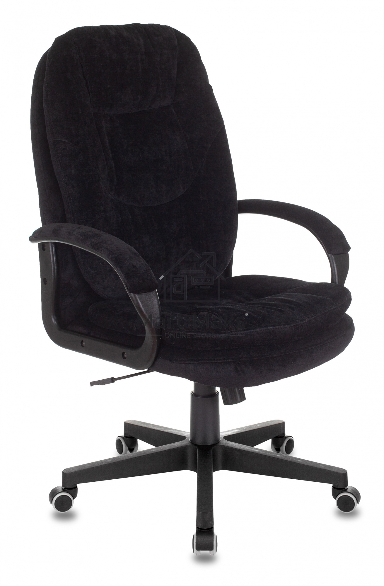 Кресло руководителя Бюрократ CH-868N Fabric черный Light-20, крестовина пластик