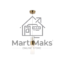Подвесной светильник LH55111 BS/FR/TI латунь/белый матовый/янтарь E14 max 40W D55*1500