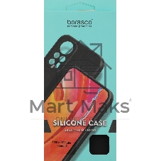 Чехол (клип-кейс) BoraSCO для Honor 200 Lite Silicone Case черный (73437)