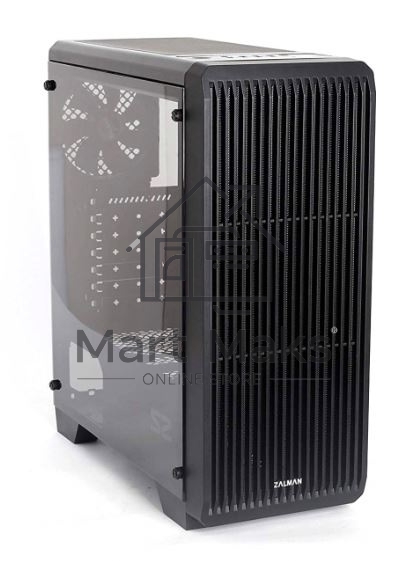 Компьютерный корпус Zalman S2 черный без БП ATX 2x120mm 2xUSB2.0 1xUSB3.0 audio bott PSU